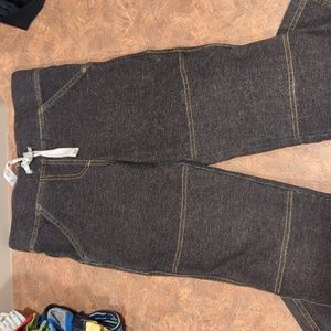 Peek-a-boo beans pants